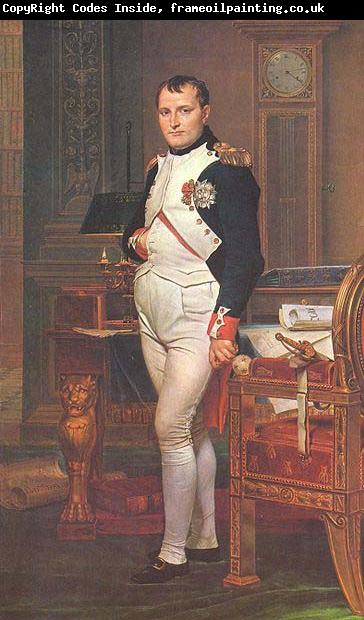 Jacques-Louis David Napoleon in His Study